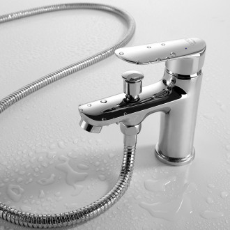 Laveo APPIA BLP_01JD Vanová baterie, chrom