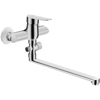 Laveo APPIA BLP_01FD Vanová baterie, chrom