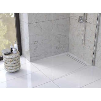 Laveo BASSO COB_270D Podlahový žlab 700, nerez