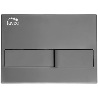 Laveo BENI VPB_995V WC tlačítko, grafit