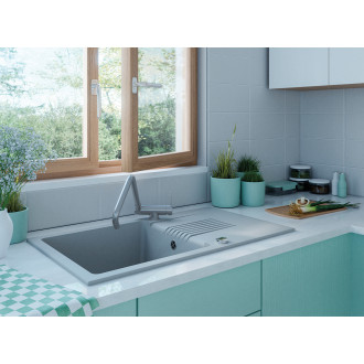 Laveo BONA BAB_265L Dřezová baterie, nerez