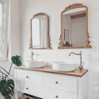 Laveo DESNA VUD_6236 Umyvadlo na desku, bílá