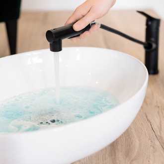 Laveo DESNA VUD_6251 Umyvadlo na desku, bílá