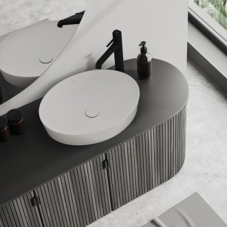 Laveo DESNA keramické umyvadlo na desku VUD_6262