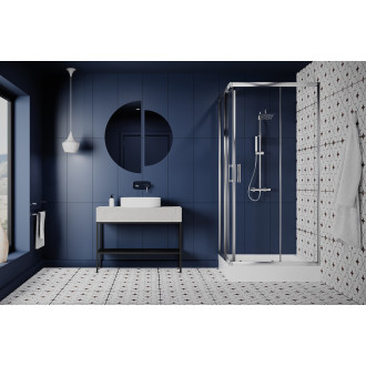 Laveo DESNA čtvercová sprchová vanička 80x80 cm JBD_686K