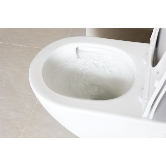 Laveo DESNA CYCLEON 2.0 závěsná WC mísa bez oplachového kruhu se sedátkem VMD_610S