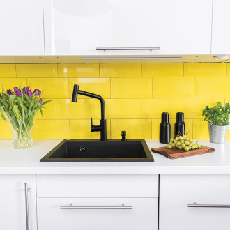 Laveo DROP OKD_730T Dávkovač mýdla, černá