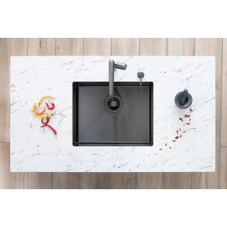 Laveo DROP OKD_931T Dávkovač mýdla, grafit