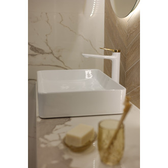 Laveo KVADRATO keramické umyvadlo na desku VUK_6247