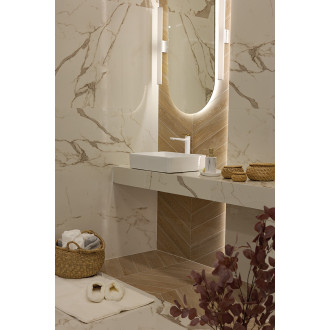 Laveo KVADRATO keramické umyvadlo na desku VUK_6247