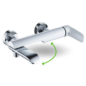 Laveo LARGO sprchový sloup s baterií PAE_60KB