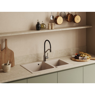 Kuchinox MILOS dvojdřez, granit SPM_4209