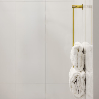 Laveo MIRI Držák ručníků, zlatá ALM_G16S