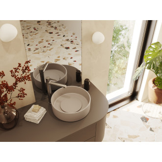 Laveo PERL granitové umyvadlo VGP1410T