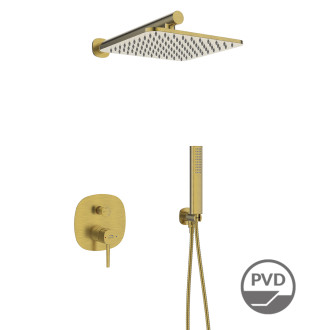 Laveo POLA podomítková sprchová sada s baterií BAP_G0PB