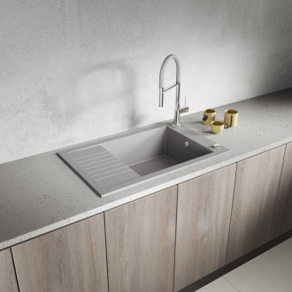 Laveo POLA BAP_978D Dřezová baterie, chrom-šedá