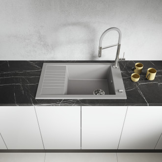 Laveo POLA BAP_978D Dřezová baterie, chrom-šedá