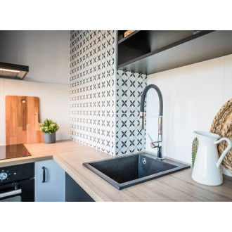 Laveo POLA BAP_978D Dřezová baterie, chrom-šedá