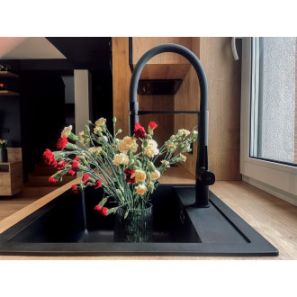 Laveo POLA BAP_B78D Dřezová baterie, černá