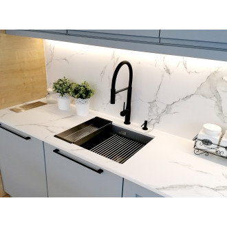 Laveo POLA BAP_B78D Dřezová baterie, černá