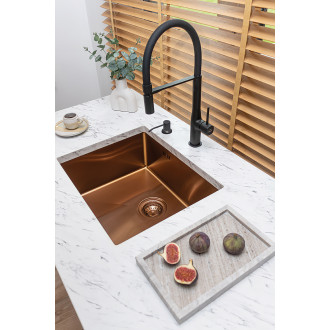 Laveo POLA BAP_B78D Dřezová baterie, černá