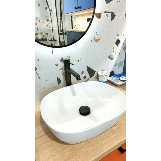 Laveo POLA BAP_722D Umyvadlová baterie včetně click-clacku, černá