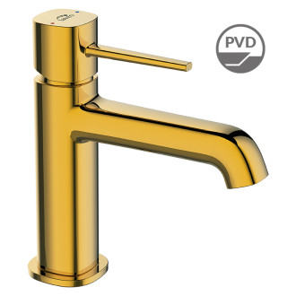 Laveo POLA BAP_G22D Umyvadlová baterie včetně click-clacku, zlatá