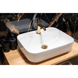 Laveo POLA BAP_822D Umyvadlová baterie včetně click-clacku, růžové zlato