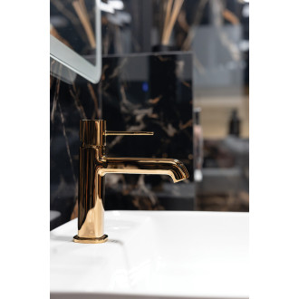 Laveo POLA BAP_822D Umyvadlová baterie včetně click-clacku, růžové zlato