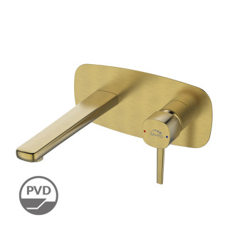 Laveo POLA podomítková umyvadlová baterie s výpustí click-clack BAP_G2PB