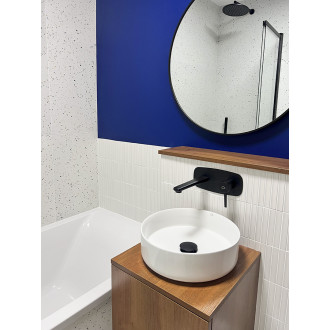 Laveo POLA BAP_722P Umyvadlová baterie podomítková včetně click-clacku, černá