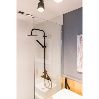 Laveo PRETTO PLP_70OX Sprchový set, černá