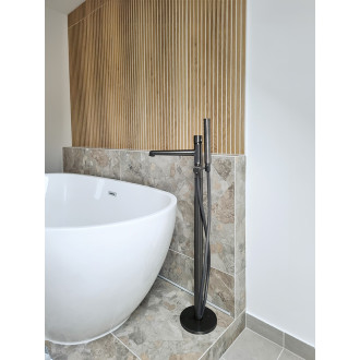 Laveo PRETTO BAO_911S Vanová baterie volně stojící, grafit