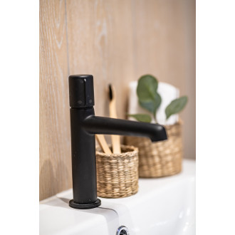 Laveo PRETTO BAO_722D Umyvadlová baterie včetně click-clacku, černá