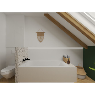 Laveo PRETTO BAO_710D Vanová baterie, černá