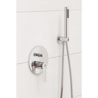 Laveo RAILA BLL_001P Podomítkový sprchový set včetně baterie, chrom