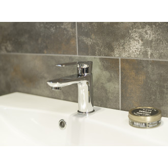 Laveo RAILA BLL_022D Umyvadlová baterie včetně click-clacku, chrom