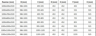 Mexen Lima skládací sprchový kout 100x70, transp., zlatá + vanička 856-100-070-50-00-4010