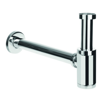 Laveo SIPHON CKS_061D Umyvadlový sifon kulatý, chrom