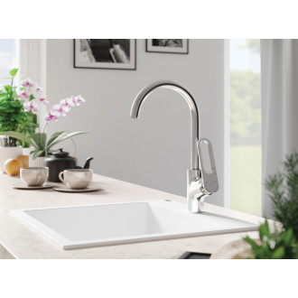 Laveo TIERRA BAJ_068D Dřezová baterie, chrom