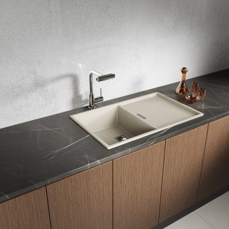 Laveo TONGA granitový Jednodřez s odkapávačem SPT_411Y