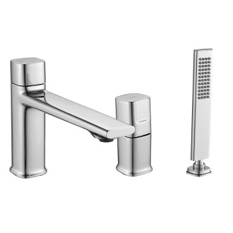 Laveo TORES tříotvorová vanová baterie BVT_013D