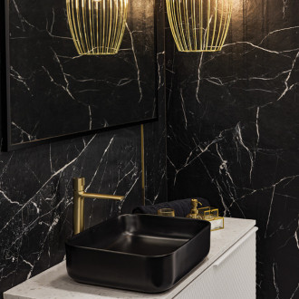 Laveo TORES stojánková umyvadlová baterie na desku s výpustí BVT_G2ND