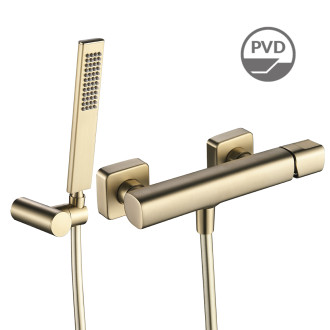 Laveo TORES nástěnná sprchová baterie se sprchovou sadou BVT_G41D