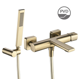 Laveo TORES nástěnná vanová baterie se sprchovou sadou BVT_G11D