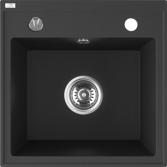 Laveo TRZYNASTKA SBP_710T Jednodřez, granit černá