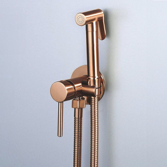 REA Podomítková bidetová baterie LUNGO LOOP Copper Brush -B6314 REA-B6314