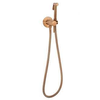 REA Podomítková bidetová baterie LUNGO LOOP Copper Brush -B6314 REA-B6314