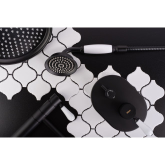 REA Serra sprchová sada, podomítková, kartáčovaná zlatá + BOX REA-B1149