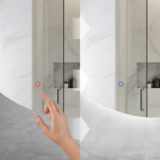 Rea Zrcadlo LED 150x52cm YH-3358 HOM-01510